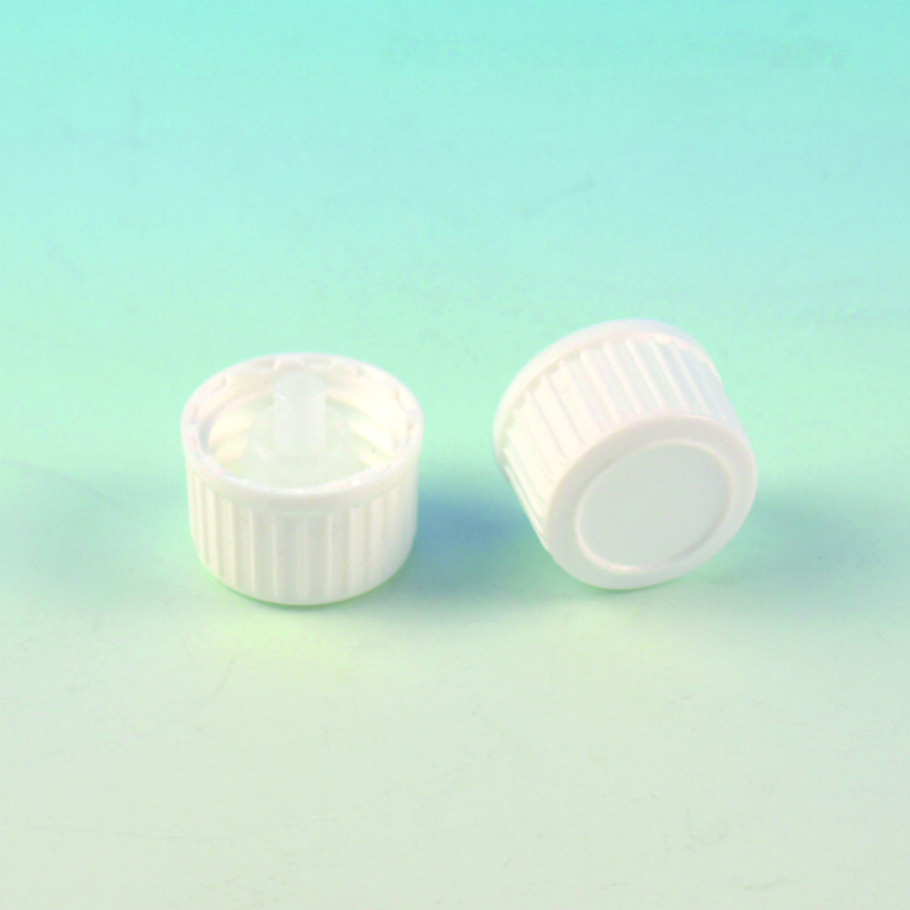 Drop screw caps, tamper-evident