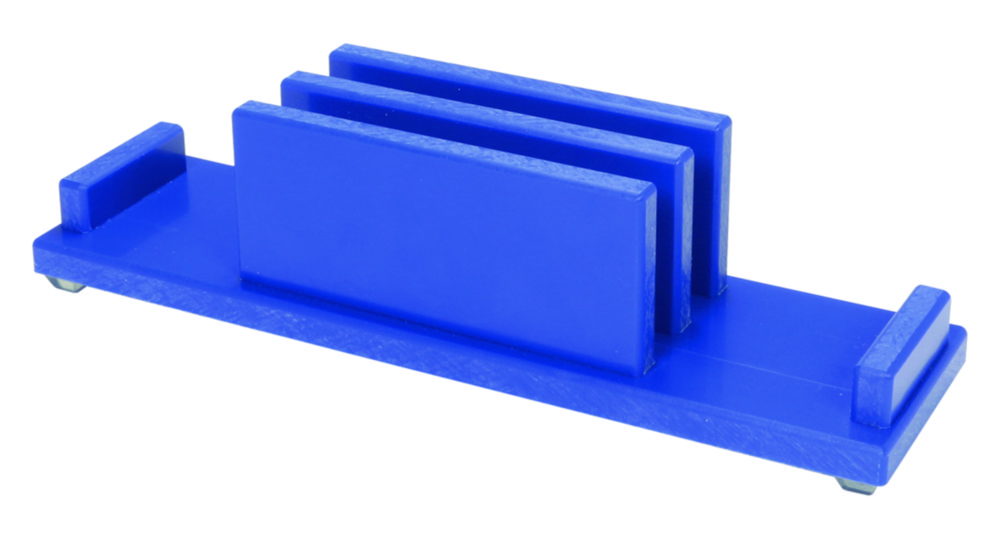 Dipping chamber racks, PP, for 2 dipping chambers