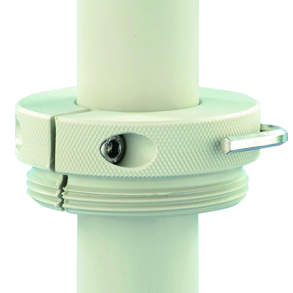 Screwthread connections for PP and PTFE drum pumps