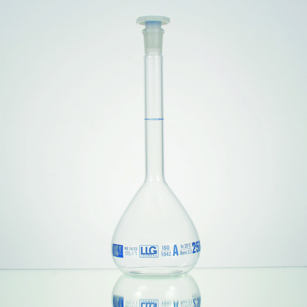 LLG-Volumetric flasks, borosilicate glass 3.3, class A
