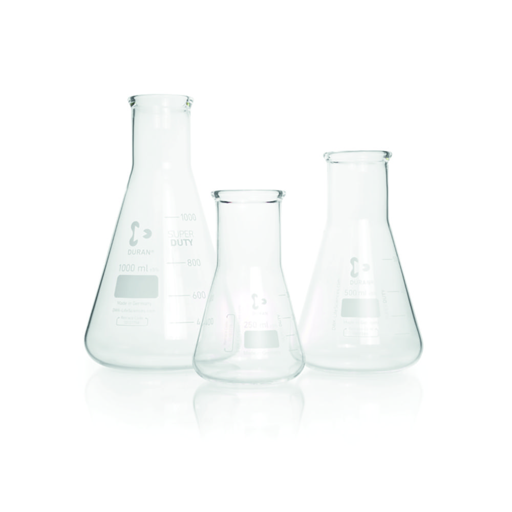 Erlenmeyer flasks DURAN® Super Duty, wide neck