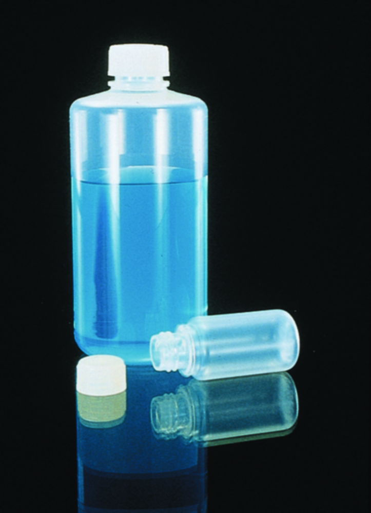 Narrow-mouth bottles  Nalgene™ Type 1600, FEP with screw cap ETFE