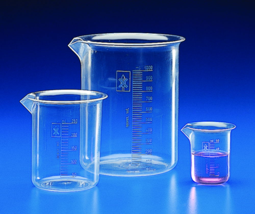 Beakers, PMP (TPX®), low form
