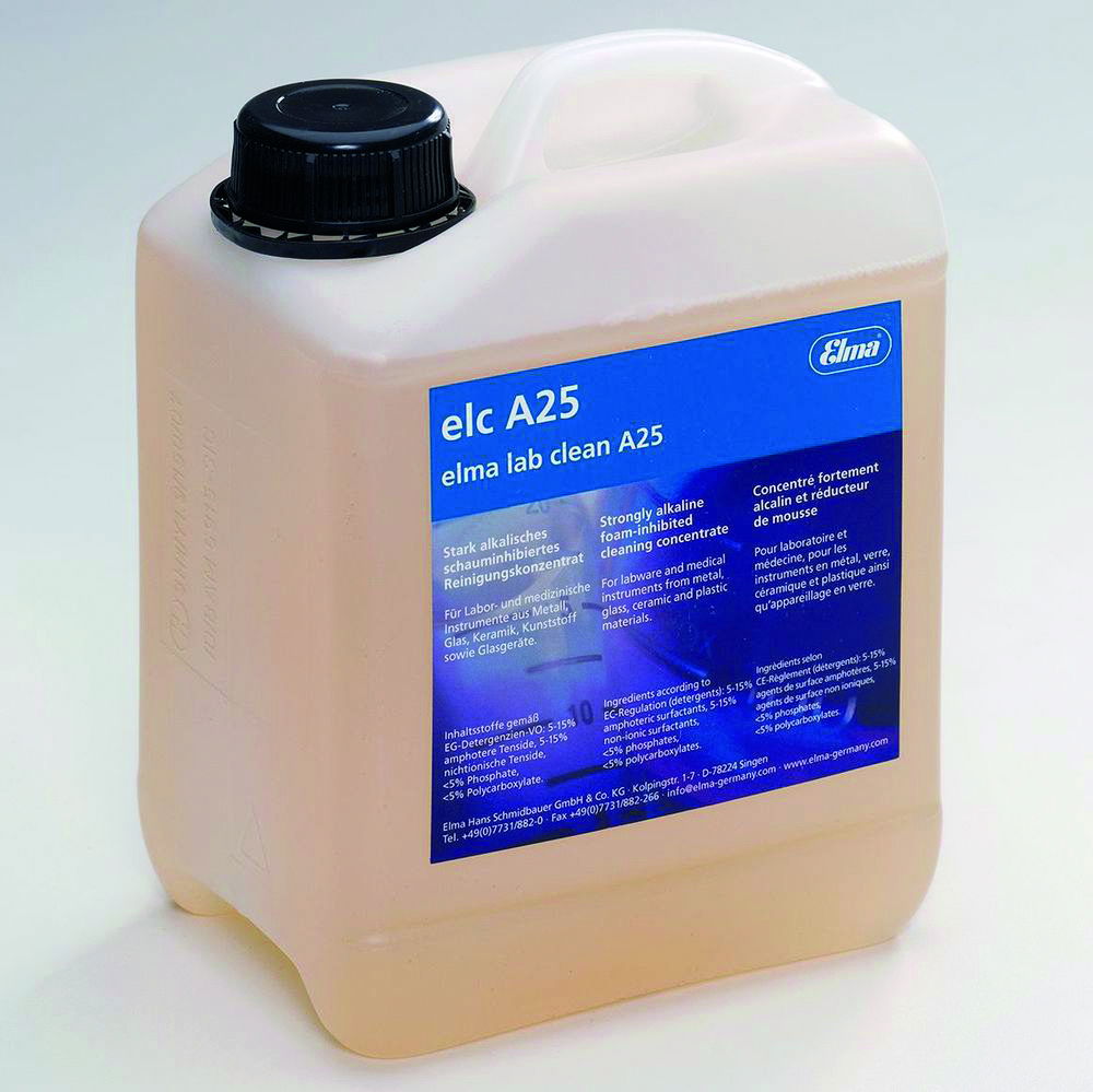Concentrate for ultrasonic baths elma lab clean A25