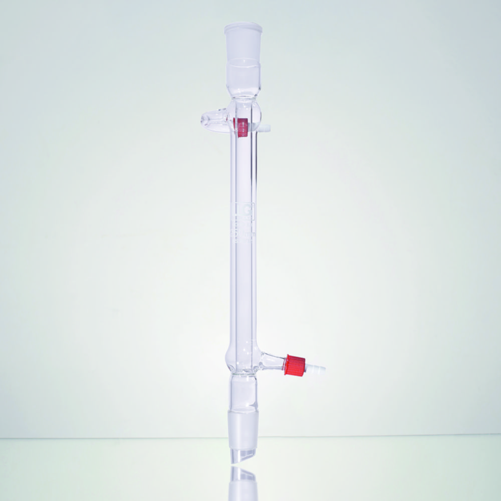 LLG-Condenser acc. to Liebig, borosilicate glass 3.3, PP olive