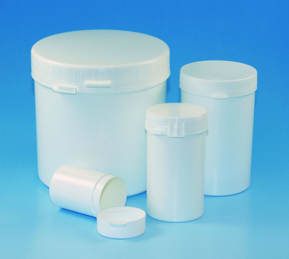 LLG-Sample containers, PS/PP, with tamper-evident cap, LDPE/PP