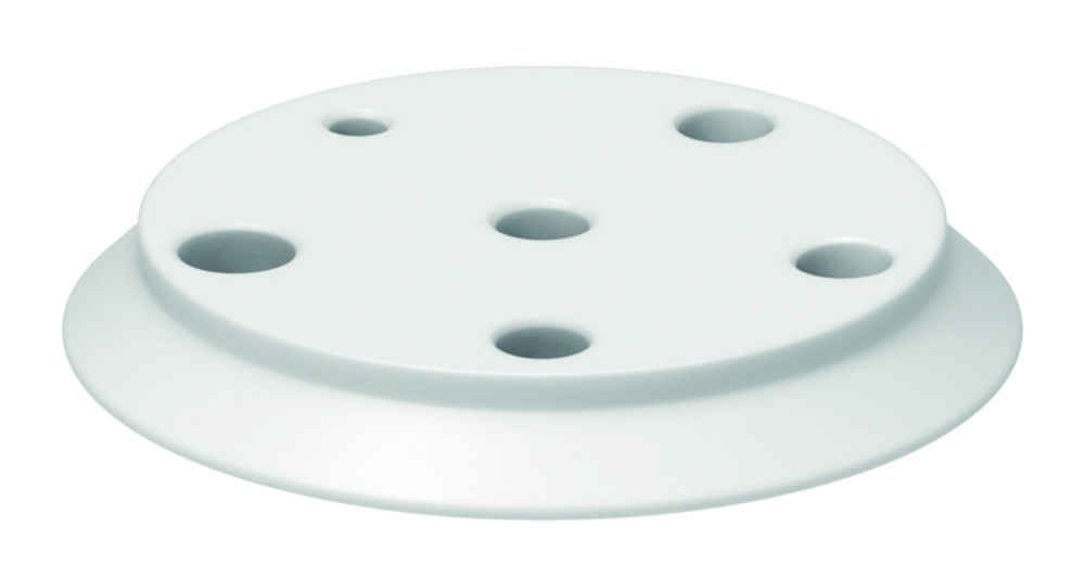 Flat flange lids, PTFE, DN 150, Typ 2