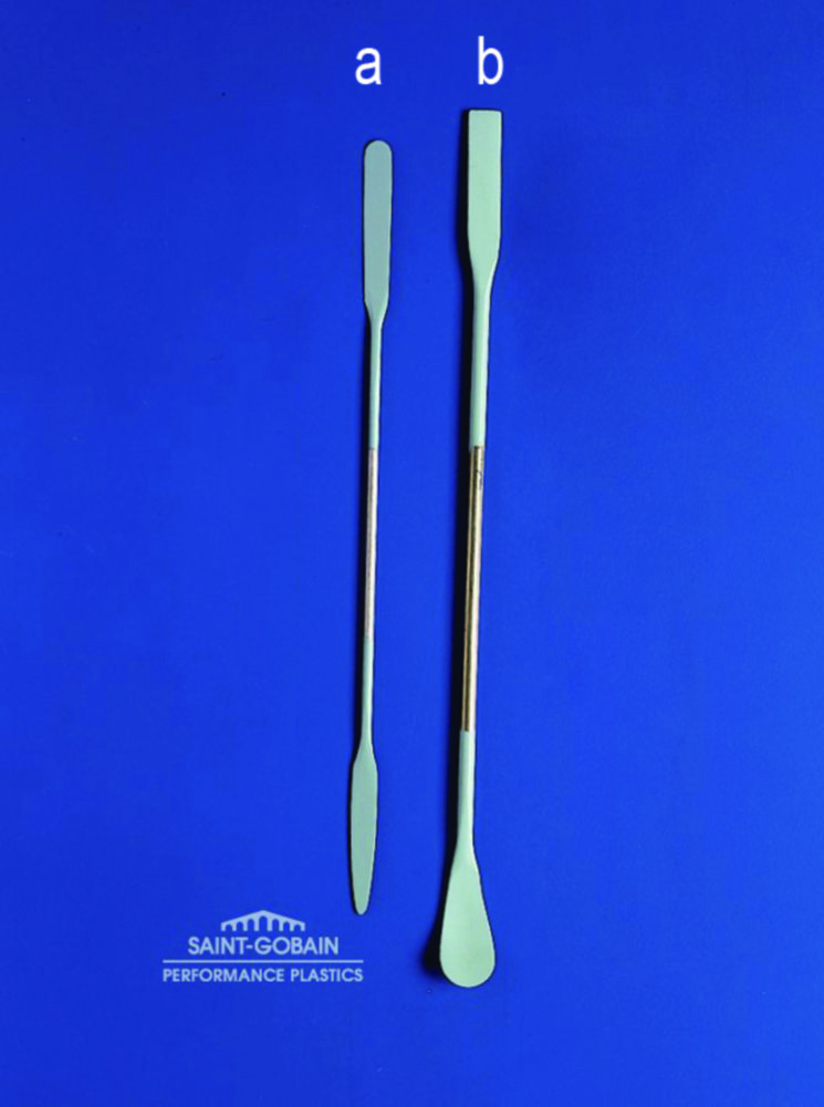 Double-ended spatulas, PTFE fluoropolymer, coated