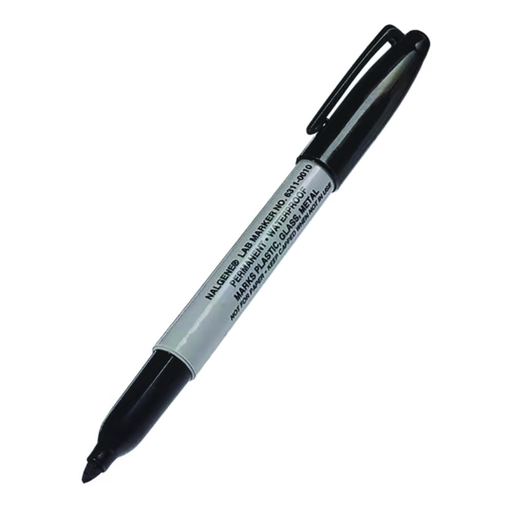 Laboratory marker, Nalgene™, broad tip