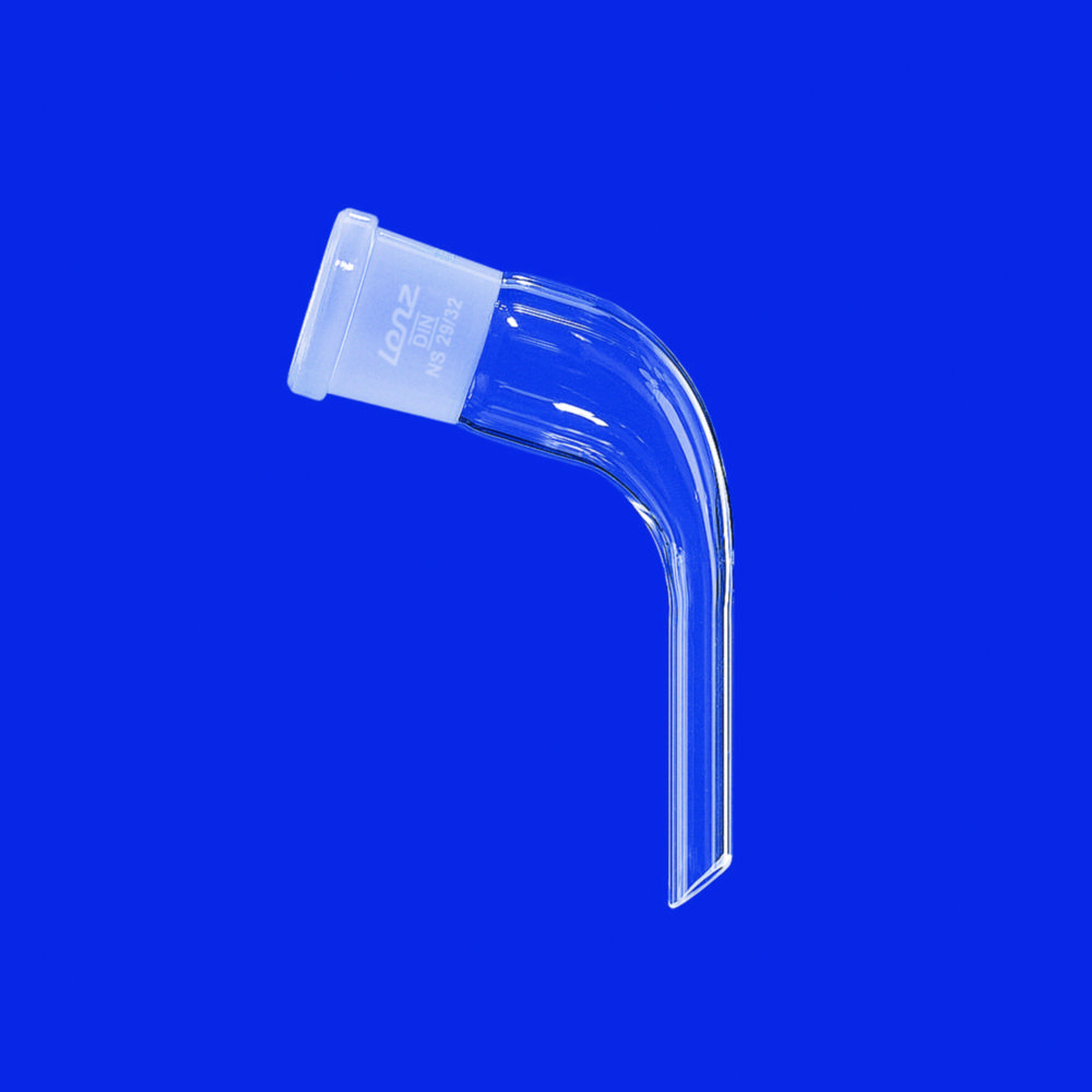 Delivery adapters, bent, DURAN® tubing