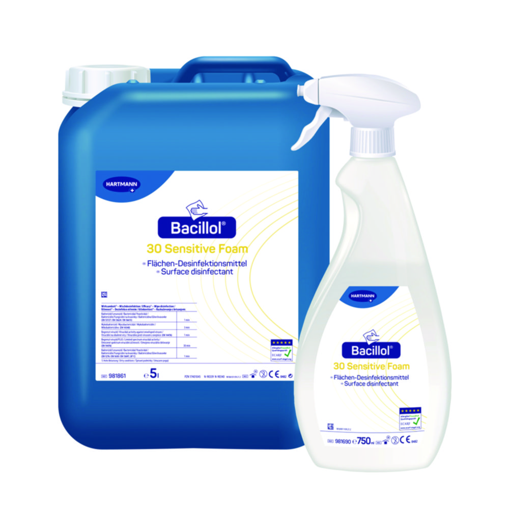 Fast disinfectant Bacillol® 30 Sensitive Foam