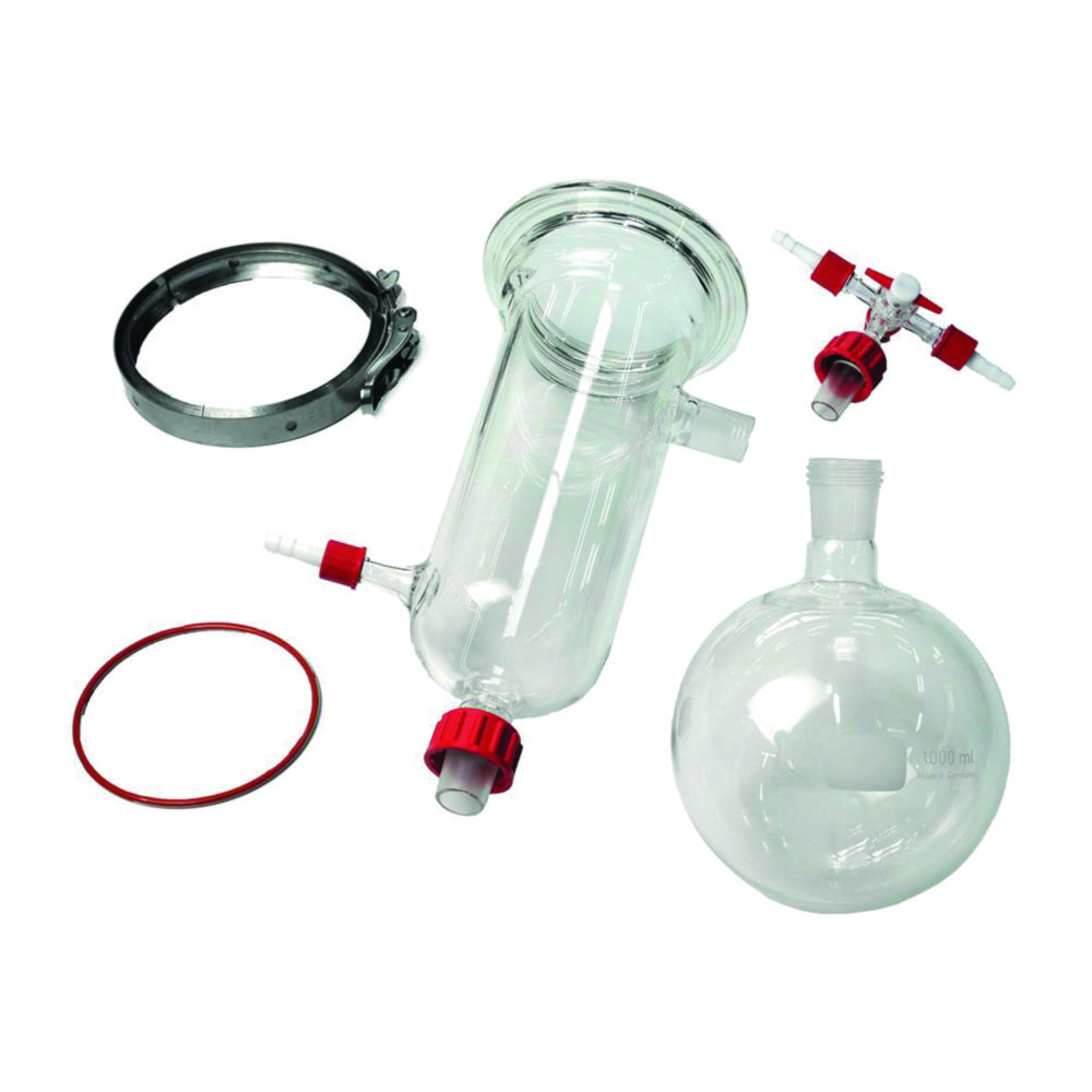 Glass accessory set for Cold trap CT50 Single OLÉ