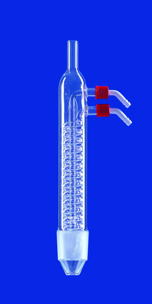 Condensers acc. to Dimroth for extractors, with PP olives, DURAN® tubing