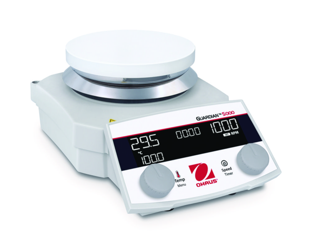 Hotplate stirrers Guardian™ 5000, with round top plate