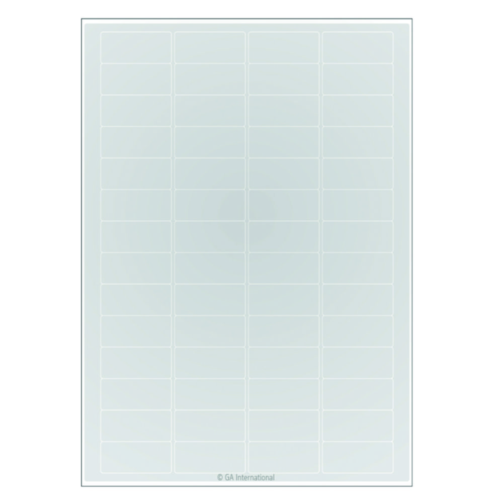 Cryo labels Cryo-LazrTAG™ for laser printers, rectangular