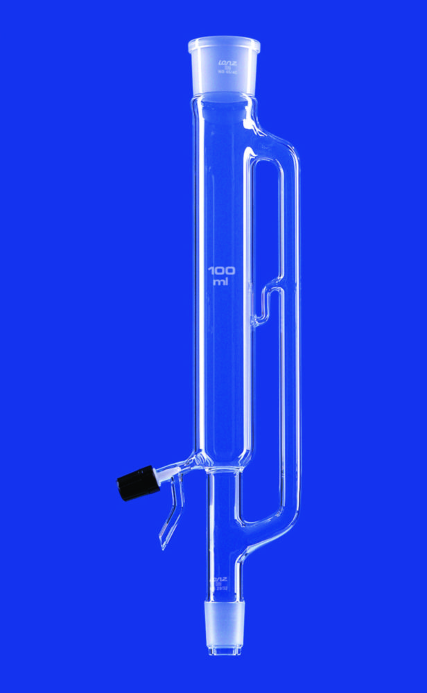 Extractor heads for specific light solvents, DURAN® tubing