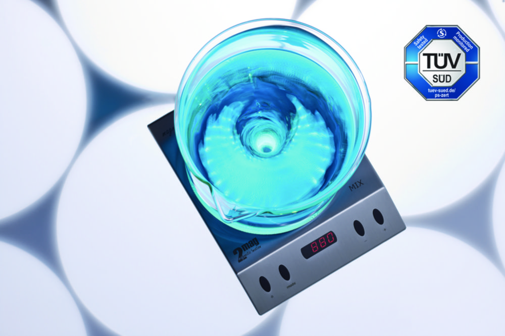 Magnetic stirrer luMIX with light function