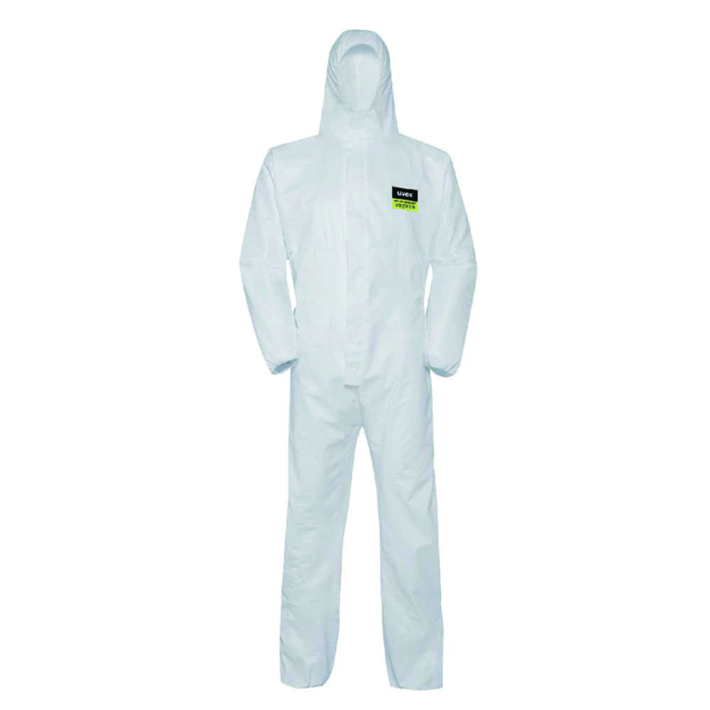 Disposable, chemical protection coverall, uvex 5/6 classic light