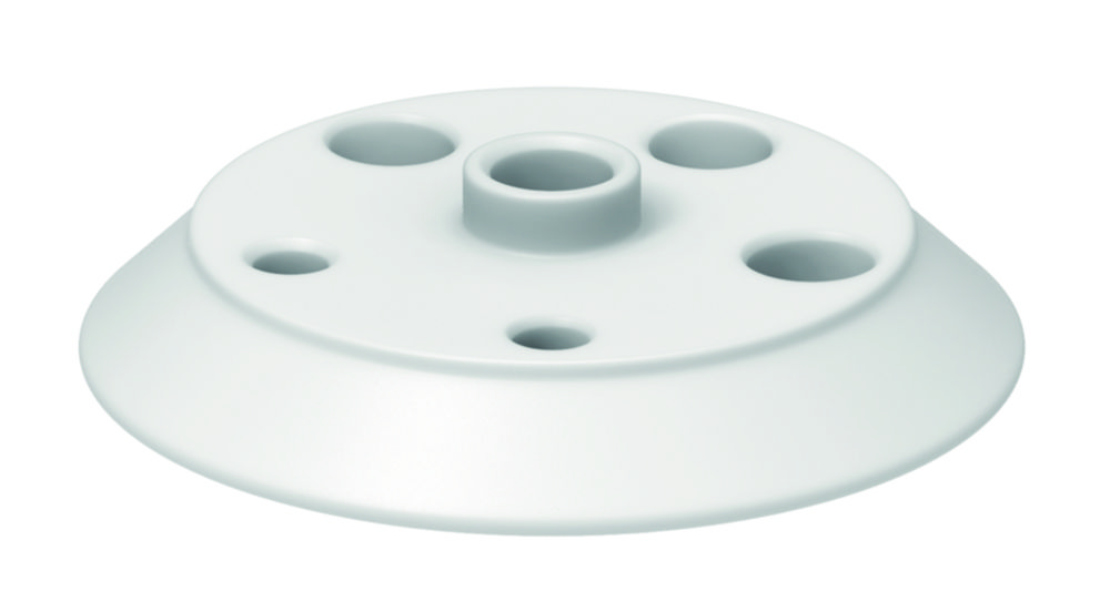 Flat flange lids, PTFE, DN 100, Typ 3