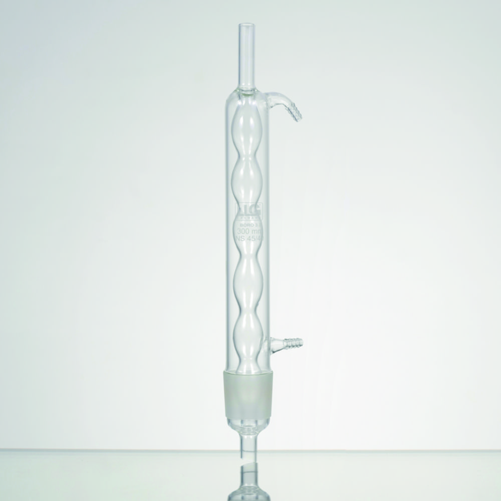 LLG-Condenser acc. to Allihn, borosilicate glass 3.3, glass olive
