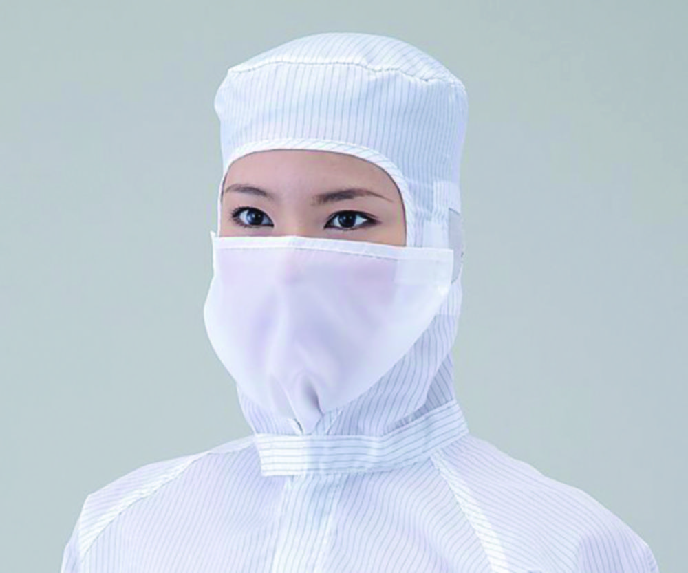 Masks ASPURE, for cleanroom overalls, Polyester