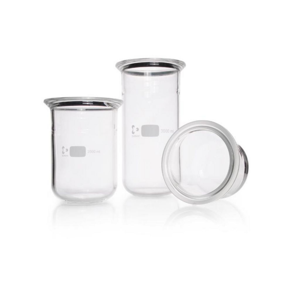 Flat flange beakers, DURAN®