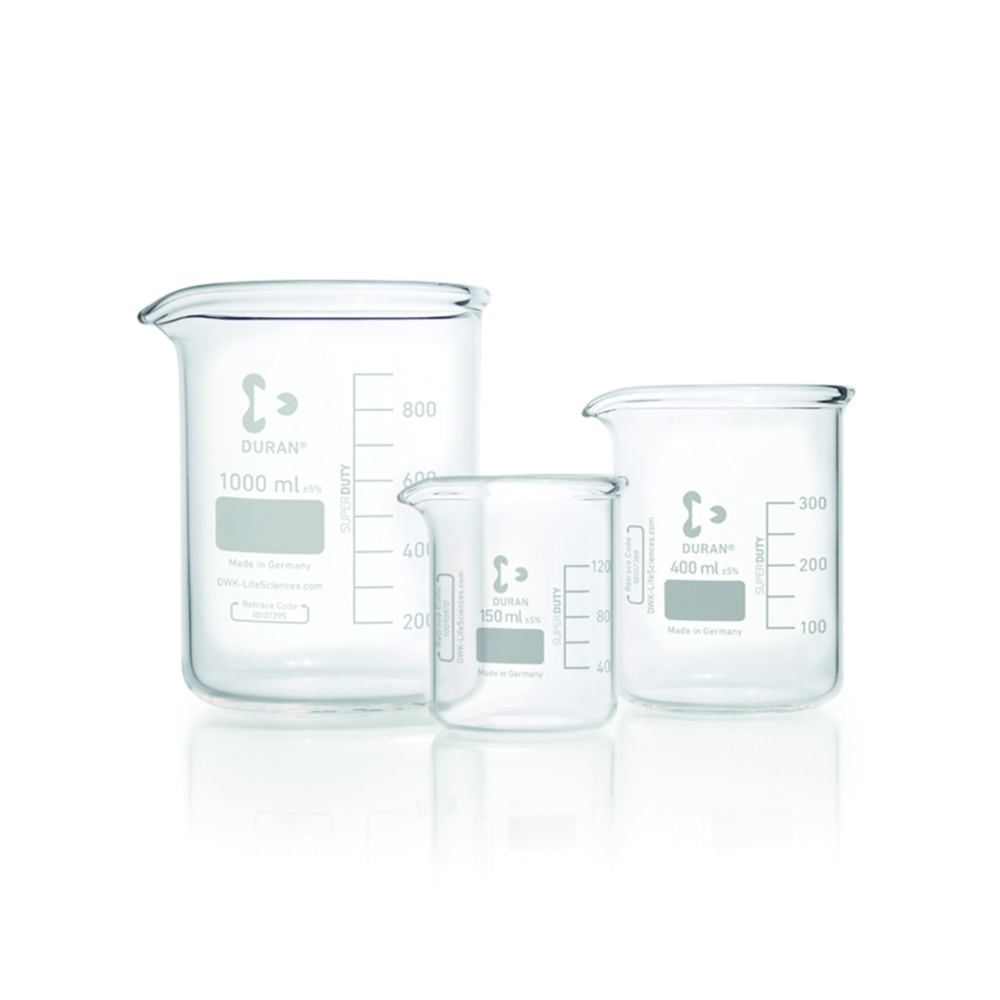 Beakers Super Duty, DURAN®,  low form