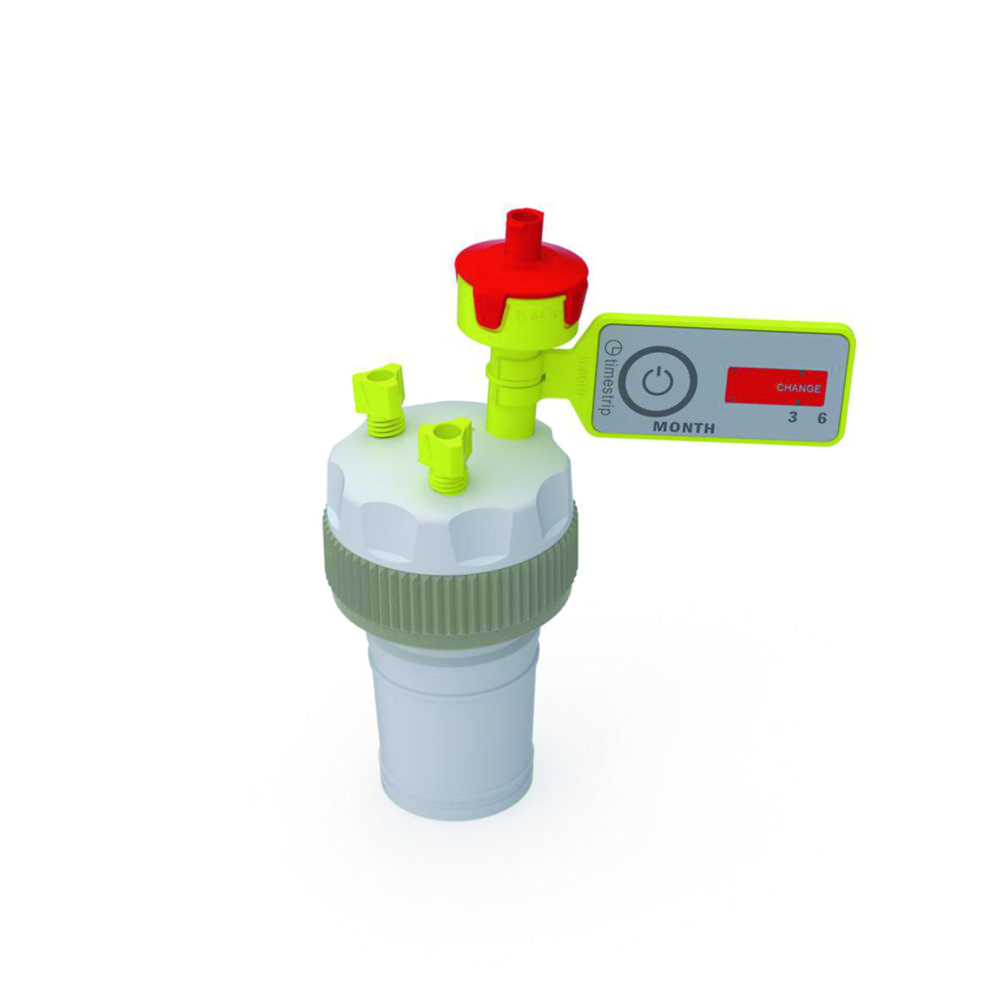 b.safe Caps, with ground joint, PTFE