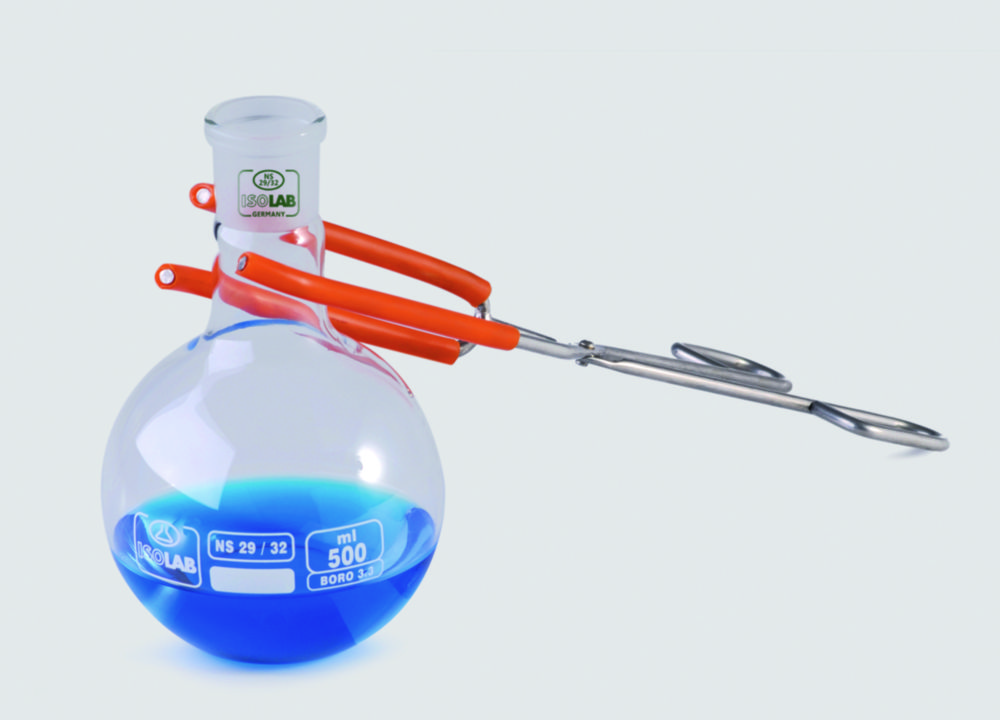 Flask tongs, chromated steel