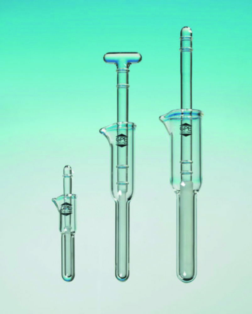 Homogenisers, Mini series, borosilicate glass 3.3