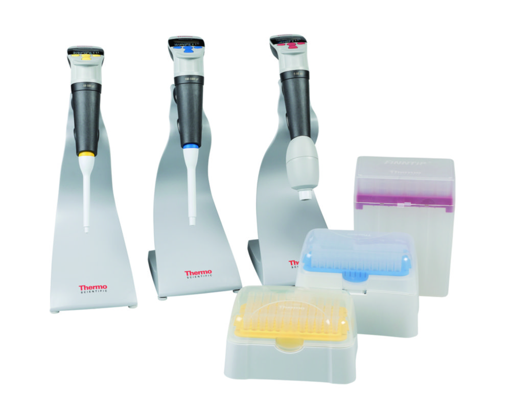 Electronic single channel mikroliter pipettes Finnpipette™ Novus
