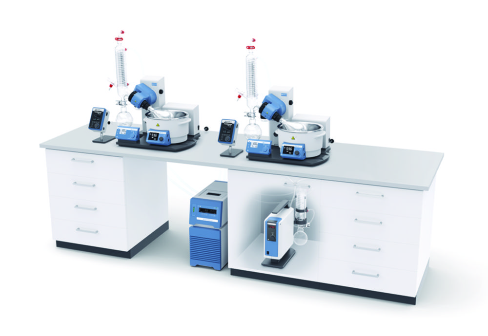 Rotary evaporator package RV 10 digital pro V double Complete