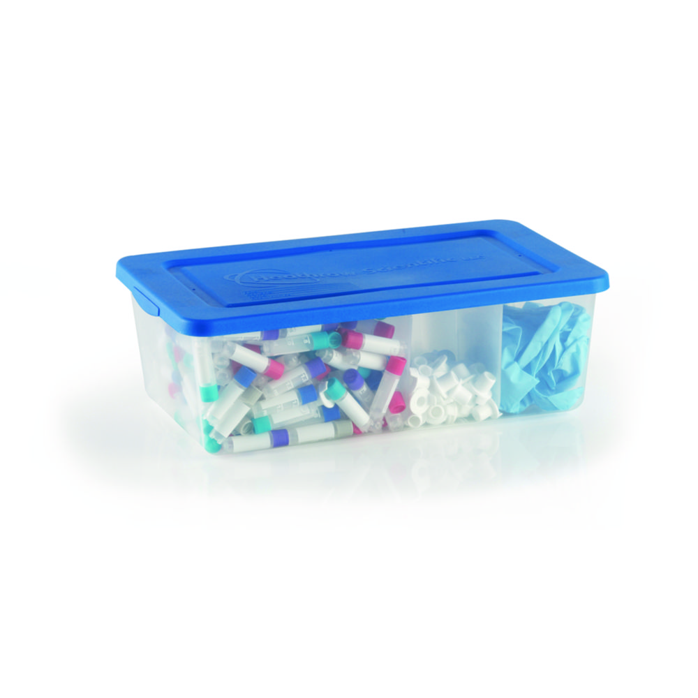 Storage container Tubby®, PP, with lid and divider