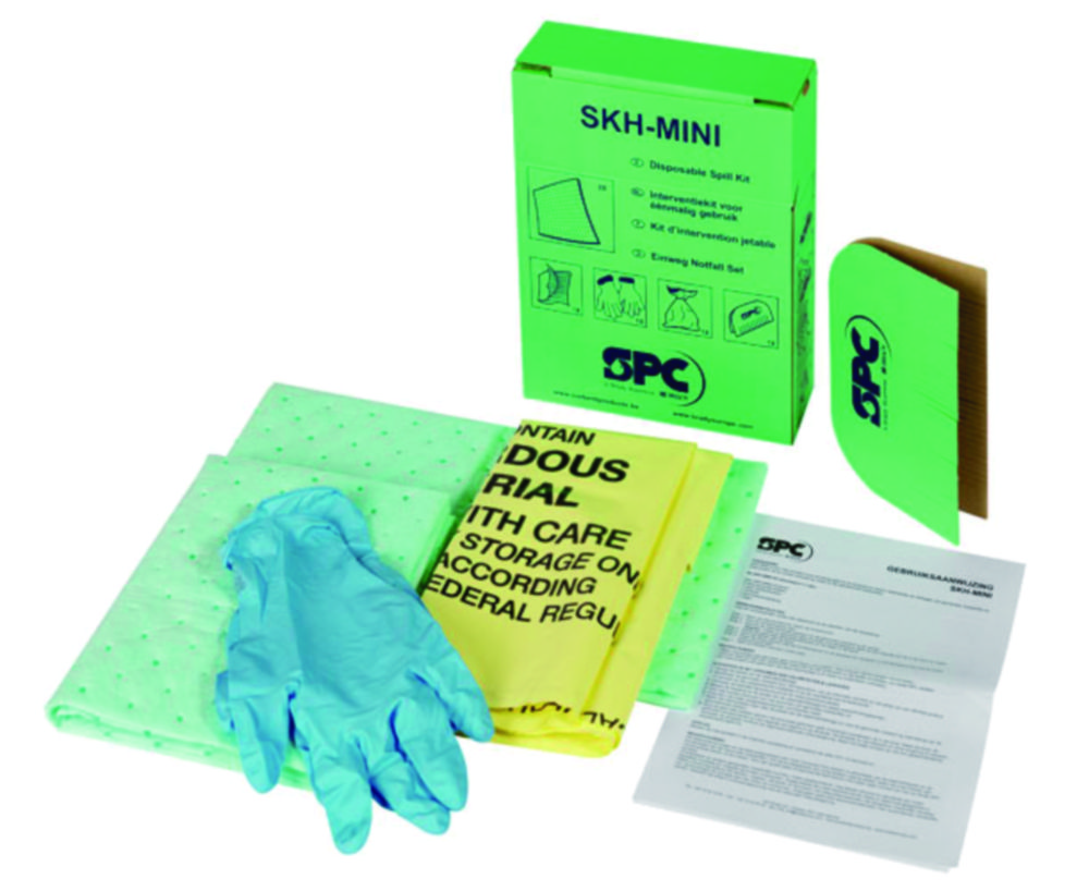 Disposable spill kit SKH-MINI emergency kit