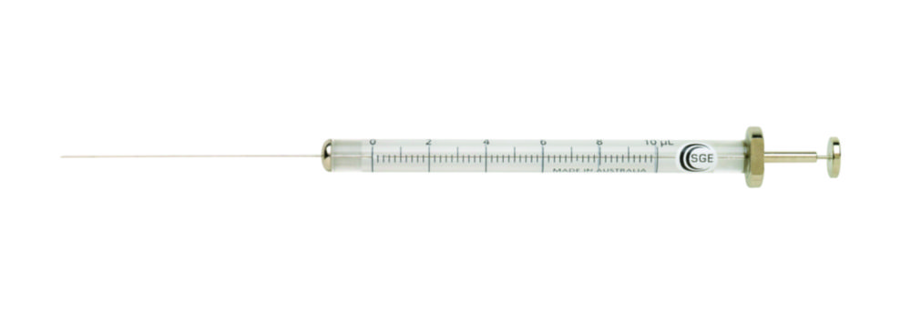 Manual microlitre syringes, with fixed needles