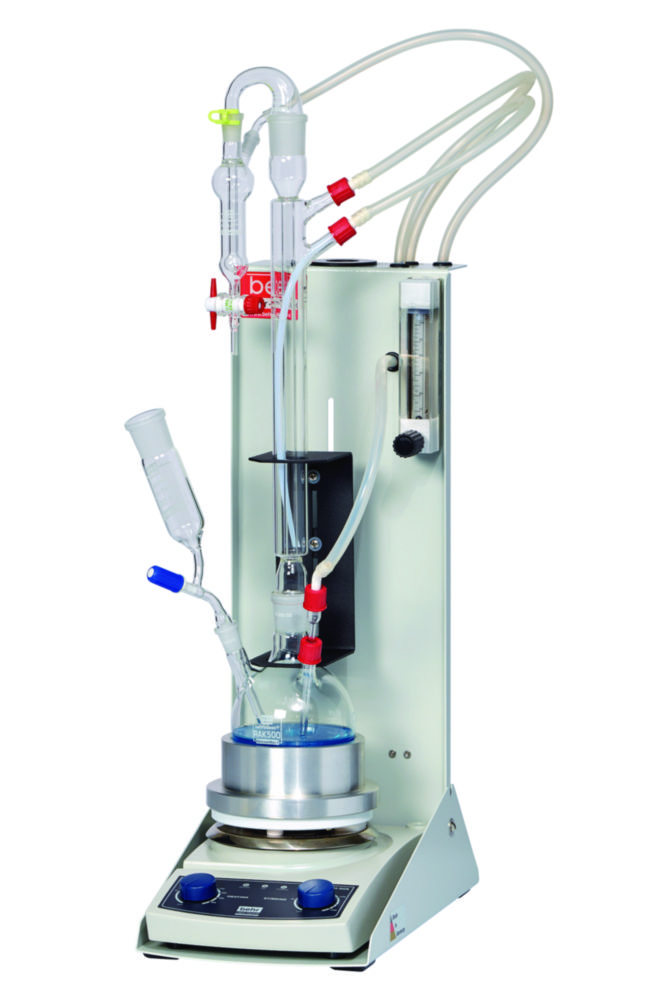Compact system KCM 1-N with magnetic stirrer for cyanide distillation