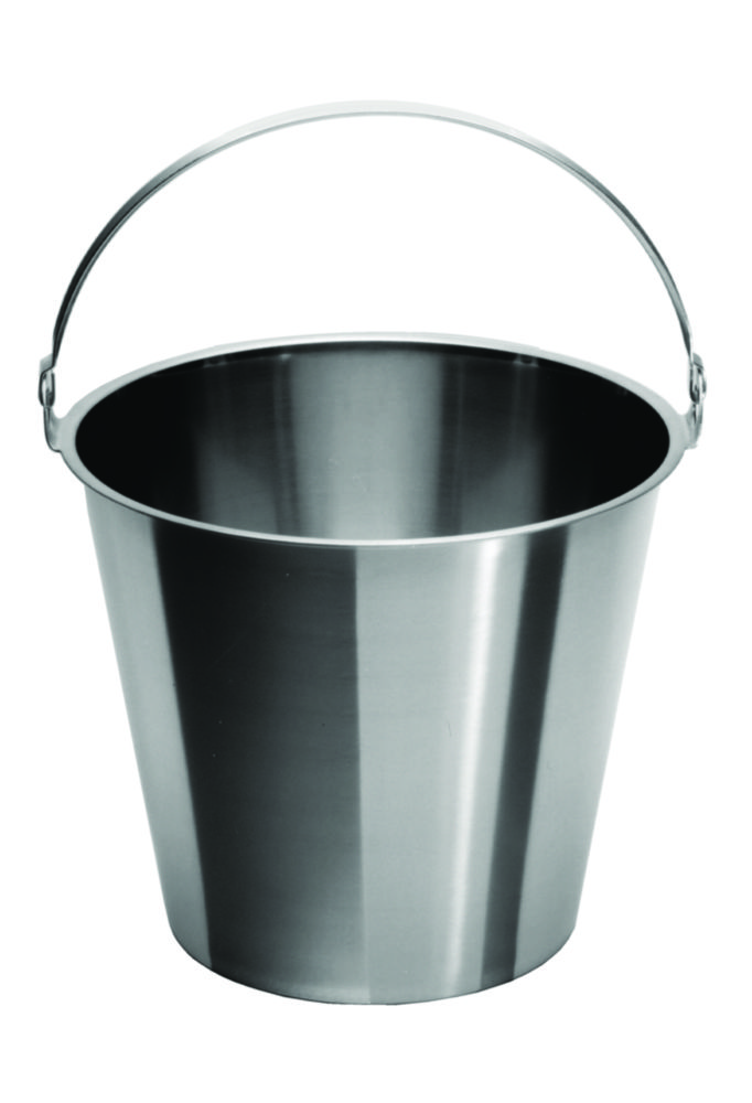 Buckets, 18/10 steel
