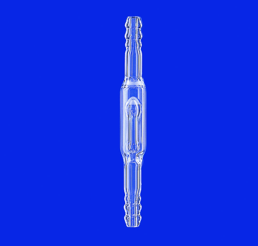 Non-return valve, borosilicate glass 3.3