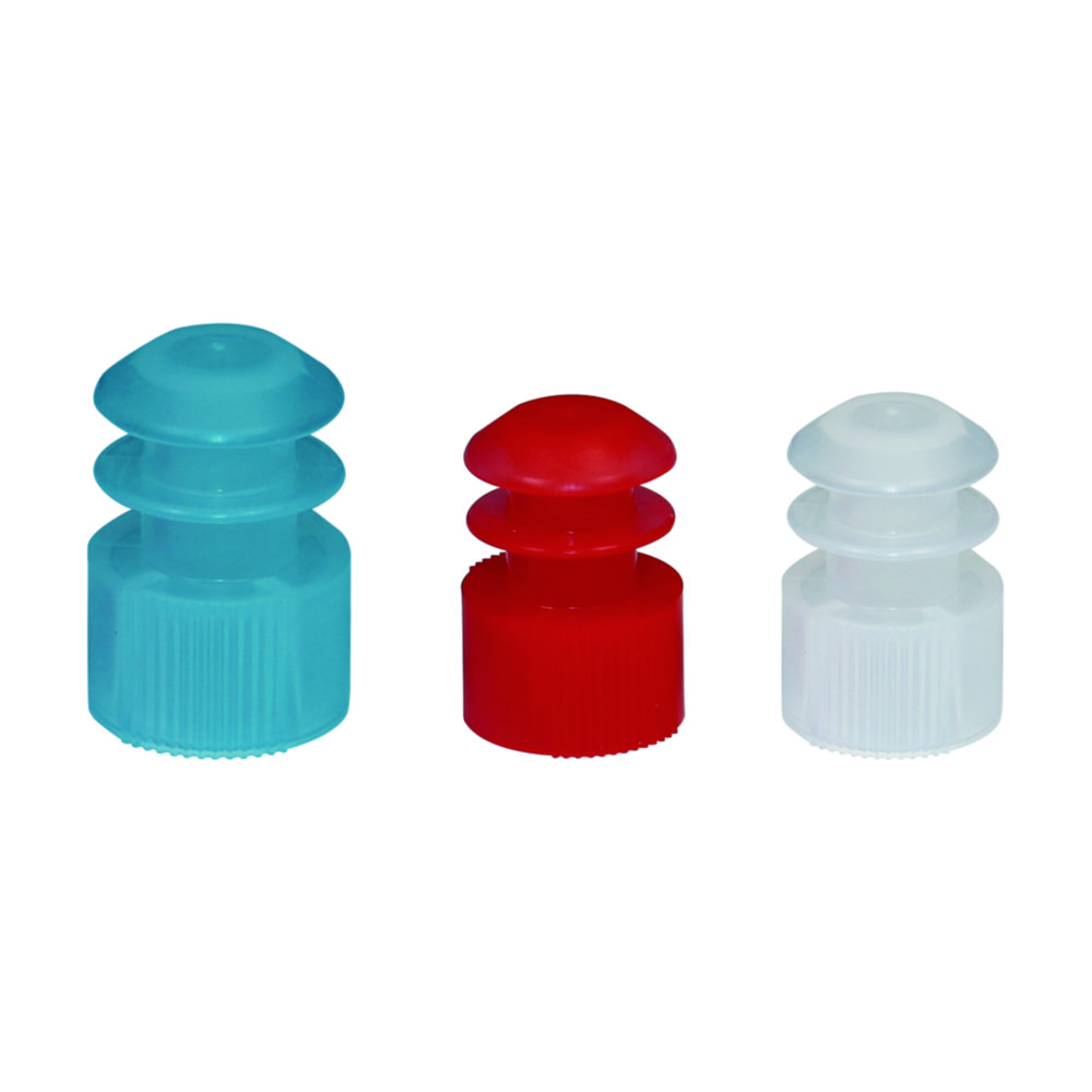 Ribbed stoppers, LD-PE