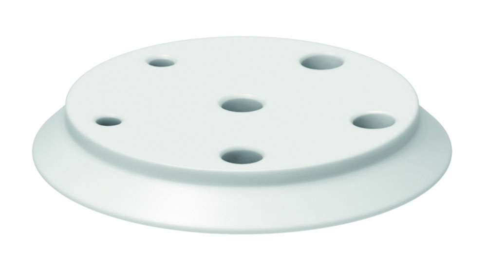 Flat flange lids, PTFE, DN 150, Typ 1