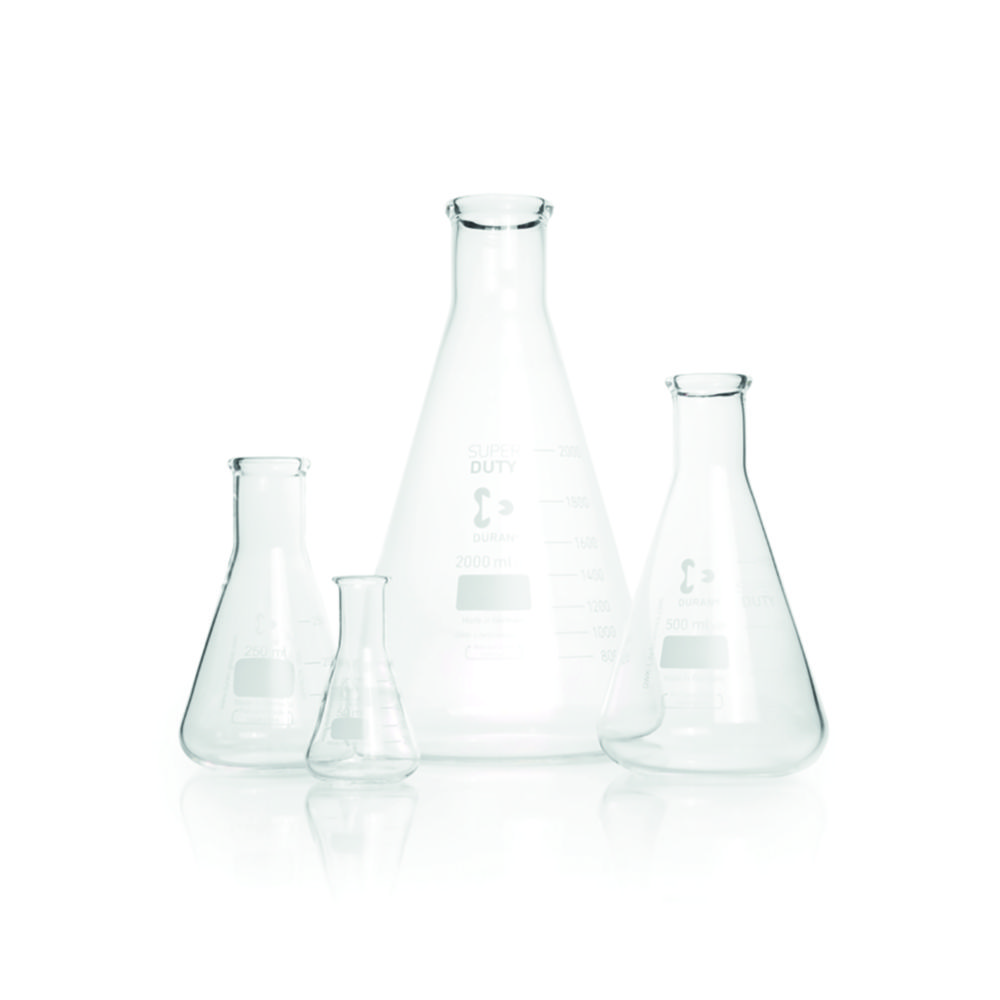 Erlenmeyer flasks, DURAN® Super Duty, narrow neck