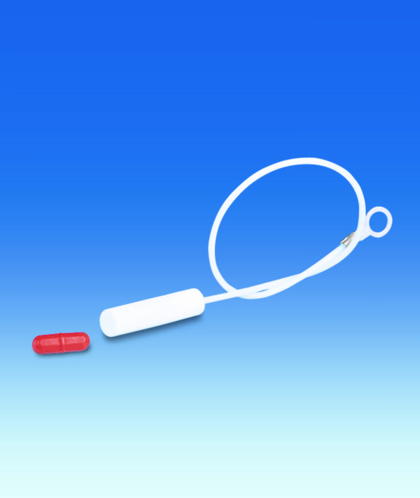 Magnetic stirring bar retrievers, flexible