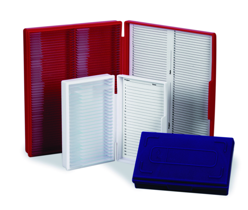 Microscope Slide Boxes, PP