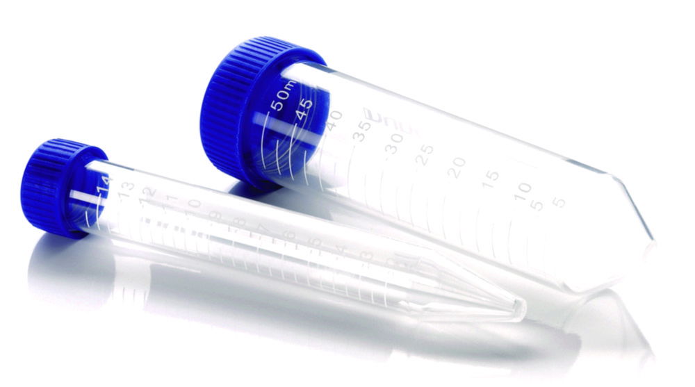 Centrifuge tubes, conical tubes, PP
