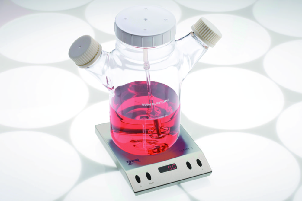Magnetic stirrer for cell cultures with internal control bioMIX 1