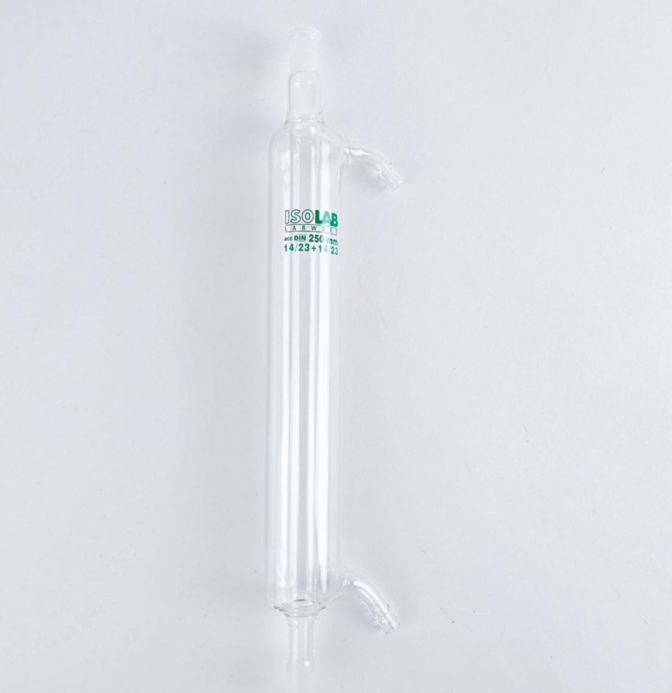 Condensers, ground glass joint, Liebig, borosilicate glass 3.3, with glass olives