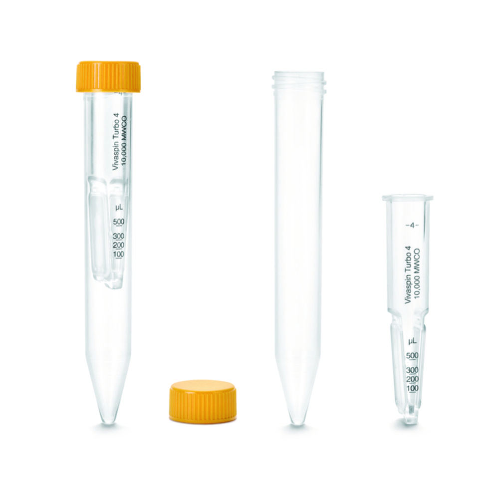 Centrifugal concentrators, Vivaspin Turbo 4