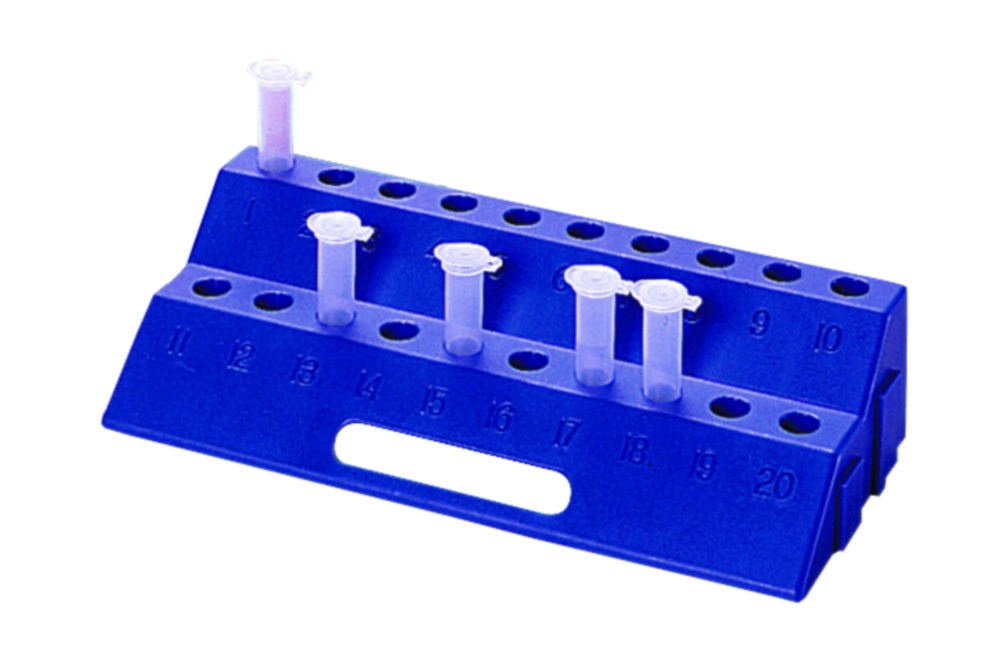 Microtube Rack, 20-Well, PP